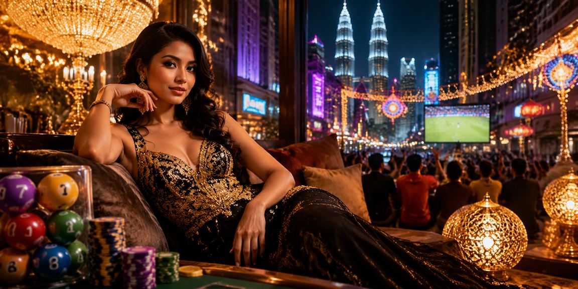 Permainan loteri dan kasino di Kuala Lumpur dengan antara muka Malaysia